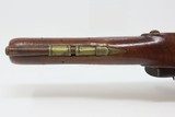 LATE 1700s Antique KETLAND & Co. BRASS BARELED FLINTLOCK Pistol Turn of the Century Officer’s Flintlock Belt Pistol! - 8 of 18