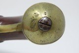 LATE 1700s Antique KETLAND & Co. BRASS BARELED FLINTLOCK Pistol Turn of the Century Officer’s Flintlock Belt Pistol! - 6 of 18