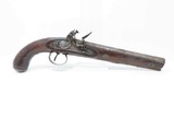 Antique “P. BOND” Marked BRITISH .62 Caliber Big Bore FLINTLOCK Belt Pistol British Flintlock Pistol for Early 19th Century - 1 of 16