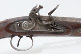 Antique “P. BOND” Marked BRITISH .62 Caliber Big Bore FLINTLOCK Belt Pistol British Flintlock Pistol for Early 19th Century - 3 of 16