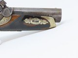 ENGRAVED Antique JOHN WURFFLEIN “PHILADELPHIA DERINGER” Percussion Pistol Period & Quality Copy of Henry Deringer’s Famous Pistol - 5 of 16