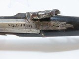 ENGRAVED Antique JOHN WURFFLEIN “PHILADELPHIA DERINGER” Percussion Pistol Period & Quality Copy of Henry Deringer’s Famous Pistol - 11 of 16
