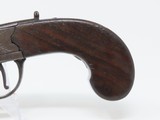 Antique CHANCE & SONS Tap Action OVER/UNDER Flintlock PISTOL Manufactured by W&G CHANCE for the Indian & Trapper Trade - 3 of 20