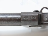 Antique CHANCE & SONS Tap Action OVER/UNDER Flintlock PISTOL Manufactured by W&G CHANCE for the Indian & Trapper Trade - 10 of 20
