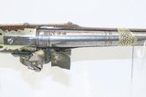ORNATE Antique MEDITERANEAN Flintlock MILITARY Pistol Carved Engraved 1700s 1800s Late-18th / Early 19th Century Pistol - 11 of 17