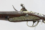 ORNATE Antique MEDITERANEAN Flintlock MILITARY Pistol Carved Engraved 1700s 1800s Late-18th / Early 19th Century Pistol - 16 of 17