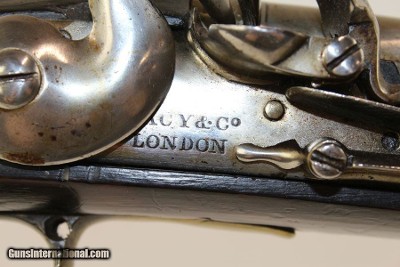 BANK OF ENGLAND Antique BROWN BESS Flint MUSKET Napoleonic Wars Musket by LACY & Co of London - Image 9 of 17