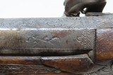 ENGRAVED and SILVER INLAID Antique RUSSIAN Percussion .54 Cal. BELT Pistol Handsome Big Bore “MANSTOPPER” Gentleman’s Pistol - 16 of 20