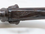Antique ENGRAVED & CARVED Double Barrel OVER/UNDER PERCUSSION Pistol
Nice Mid-19th Century Self-Defense Pistol - 10 of 16