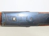 Engraved SIMSON & COMPANY DRILLING SxS SHOTGUN/RIFLE 8.7mm & 16 Gauge A Fantastic Early 20th Century Hammerless Combination Hunting Gun! - 9 of 25