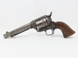 Antique COLT ARTILLERY U.S. Model SINGLE ACTION ARMY .45 Caliber Revolver BLACK POWDER FRAME Revolver from the Spanish-American War Period! - 2 of 19