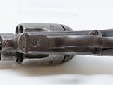 Antique COLT ARTILLERY U.S. Model SINGLE ACTION ARMY .45 Caliber Revolver BLACK POWDER FRAME Revolver from the Spanish-American War Period! - 13 of 19