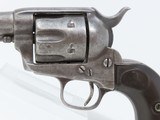 1881 WEXELL & DEGRESS Lettered COLT FRONTIER SIX-SHOOTER 44-40 WCF Revolver 1881 BLACK POWDER FRAME .44-40 WCF Colt 6-Shooter! - 3 of 19
