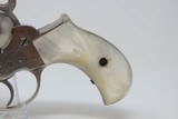 LETTERED Antique COLT Model 1877 LIGHTNING .38 Cal. Double Action REVOLVER HARTLEY and GRAHAM Shipped w PEARL GRIPS in Case! - 4 of 19