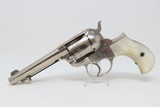 LETTERED Antique COLT Model 1877 LIGHTNING .38 Cal. Double Action REVOLVER HARTLEY and GRAHAM Shipped w PEARL GRIPS in Case! - 3 of 19