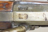 GERMANIC Antique JAEGER Musket CARVED STOCK Smoothbore Maker Marked .63 Cal Gorgeous Old-World Craftsmanship! - 14 of 22