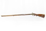 GERMANIC Antique JAEGER Musket CARVED STOCK Smoothbore Maker Marked .63 Cal Gorgeous Old-World Craftsmanship! - 16 of 22