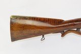 GERMANIC Antique JAEGER Musket CARVED STOCK Smoothbore Maker Marked .63 Cal Gorgeous Old-World Craftsmanship! - 4 of 22