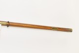 GERMANIC Antique JAEGER Musket CARVED STOCK Smoothbore Maker Marked .63 Cal Gorgeous Old-World Craftsmanship! - 10 of 22