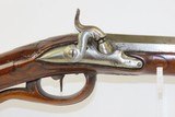 GERMANIC Antique JAEGER Musket CARVED STOCK Smoothbore Maker Marked .63 Cal Gorgeous Old-World Craftsmanship! - 5 of 22