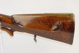 GERMANIC Antique JAEGER Musket CARVED STOCK Smoothbore Maker Marked .63 Cal Gorgeous Old-World Craftsmanship! - 17 of 22