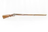 GERMANIC Antique JAEGER Musket CARVED STOCK Smoothbore Maker Marked .63 Cal Gorgeous Old-World Craftsmanship! - 3 of 22