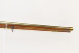 GERMANIC Antique JAEGER Musket CARVED STOCK Smoothbore Maker Marked .63 Cal Gorgeous Old-World Craftsmanship! - 7 of 22