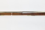 GERMANIC Antique JAEGER Musket CARVED STOCK Smoothbore Maker Marked .63 Cal Gorgeous Old-World Craftsmanship! - 19 of 22
