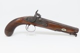 Pair of BRITISH Antique ADAMS .58 Caliber PERCUSSION CONVERSION Pistols SECOND BRITISH EMPIRE ERA Big Bores for an Officer - 19 of 25
