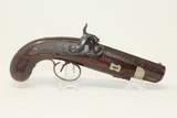 ENGRAVED Antique HENRY DERINGER c. 1830s Pistol - 2 of 17