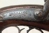 ENGRAVED Antique HENRY DERINGER c. 1830s Pistol - 6 of 17