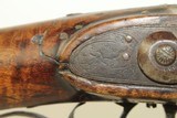 SHORT Antique HALF STOCK .51 Caliber PLAINS Musket With Unique “Eagle” Patch Box & G. Goulcher Lock - 11 of 22