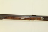 SHORT Antique HALF STOCK .51 Caliber PLAINS Musket With Unique “Eagle” Patch Box & G. Goulcher Lock - 6 of 22