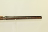 SHORT Antique HALF STOCK .51 Caliber PLAINS Musket With Unique “Eagle” Patch Box & G. Goulcher Lock - 17 of 22