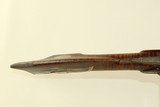 SHORT Antique HALF STOCK .51 Caliber PLAINS Musket With Unique “Eagle” Patch Box & G. Goulcher Lock - 12 of 22