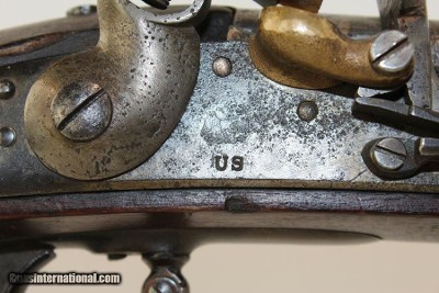 Antique US SPRINGFIELD Model 1816 FLINTLOCK Musket - Image 11 of 21
