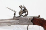 BRACE of Antique Cased W. BOND FLINTLOCK Pistols - 7 of 25