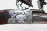 BRACE of Antique Cased W. BOND FLINTLOCK Pistols - 25 of 25