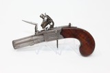 BRACE of Antique Cased W. BOND FLINTLOCK Pistols - 5 of 25