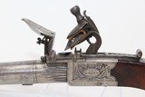 BRACE of Antique Cased W. BOND FLINTLOCK Pistols - 20 of 25