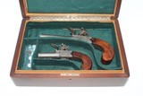 BRACE of Antique Cased W. BOND FLINTLOCK Pistols - 3 of 25