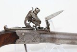 BRACE of Antique Cased W. BOND FLINTLOCK Pistols - 16 of 25