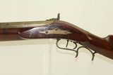 OHIO Antique VANTREES .58 Caliber LONG RIFLE JF VANTREES with “EAGLE GUN FACTORY” Lock - 21 of 23