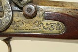 OHIO Antique VANTREES .58 Caliber LONG RIFLE JF VANTREES with “EAGLE GUN FACTORY” Lock - 10 of 23