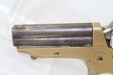 Antique SHARPS PEPPERBOX Pistol w Sculpted Grips - 5 of 13