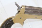 Antique SHARPS PEPPERBOX Pistol w Sculpted Grips - 11 of 13