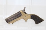 Antique SHARPS PEPPERBOX Pistol w Sculpted Grips - 2 of 13