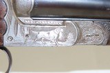 ENGRAVED Belgian 12 Gauge Double Barrel SxS HAMMERLESS Shotgun C&R By The Liege United Arms Co. LTD - 18 of 24