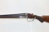 ENGRAVED Belgian 12 Gauge Double Barrel SxS HAMMERLESS Shotgun C&R By The Liege United Arms Co. LTD - 1 of 24