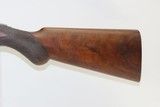 ENGRAVED Belgian 12 Gauge Double Barrel SxS HAMMERLESS Shotgun C&R By The Liege United Arms Co. LTD - 3 of 24